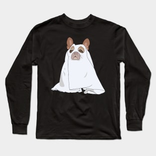 French Bulldog Ghost Long Sleeve T-Shirt